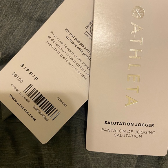 Athleta Salutation Jogger // grey heather #531288 - Picture 6 of 10